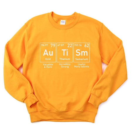 Autism Periodic Table (White) DTF Transfer - Print Pony™