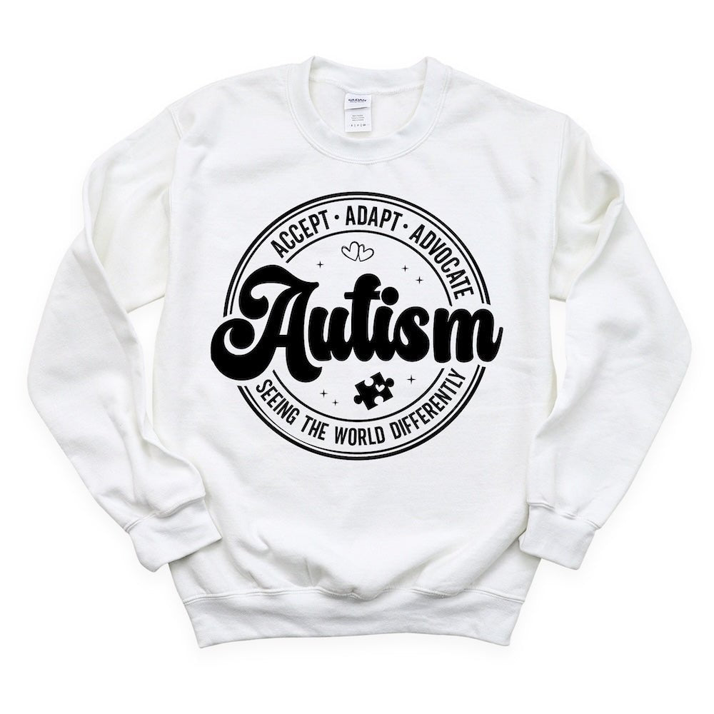 Autism Seeing the World Differently DTF Transfer - PrintPony