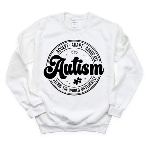 Autism Seeing the World Differently DTF Transfer - PrintPony