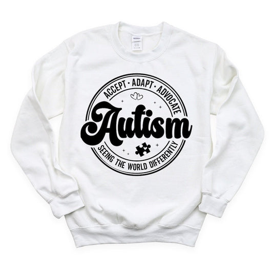 Autism Seeing the World Differently DTF Transfer - PrintPony