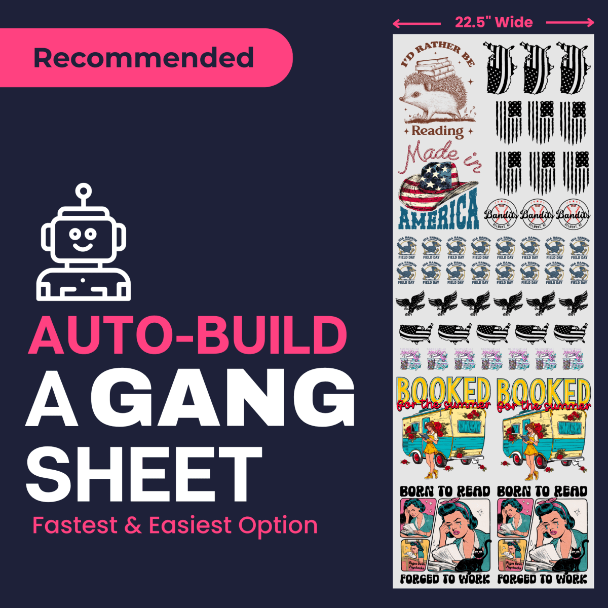 Auto - Build a Gang Sheet - PrintPony
