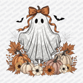 Autumn Ghost and Pumpkin - DTF Transfer - PrintPony™