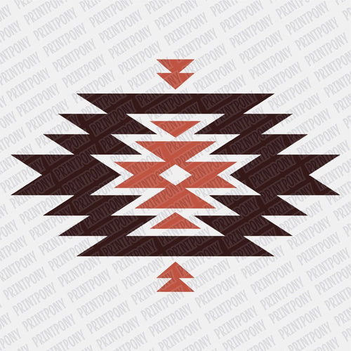 Aztec Western Design DTF Transfer - PrintPony