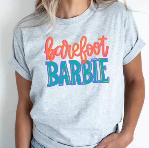 Barefoot Barbie DTF transfer - PrintPony