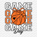 Basketball Game Day DTF Transfer - PrintPony