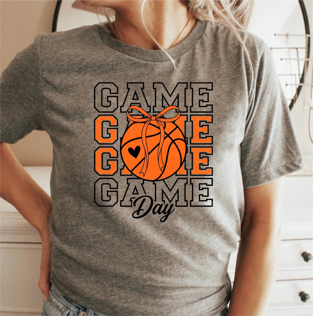 Basketball Game Day DTF Transfer - PrintPony