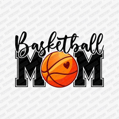 Basketball Mom DTF Transfer - PrintPony
