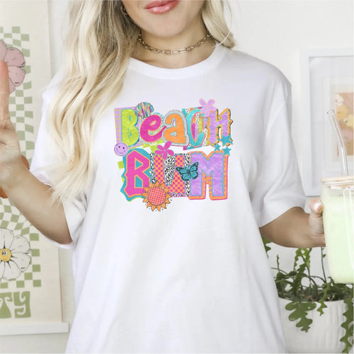 Beach Bum Neon DTF transfer - PrintPony