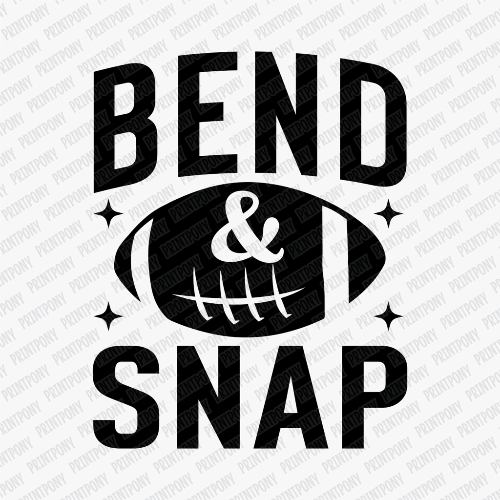 Bend & Snap DTF Transfer - PrintPony™