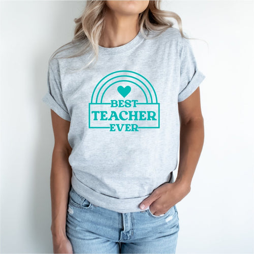 Best Teacher Ever DTF Transfer - PrintPony