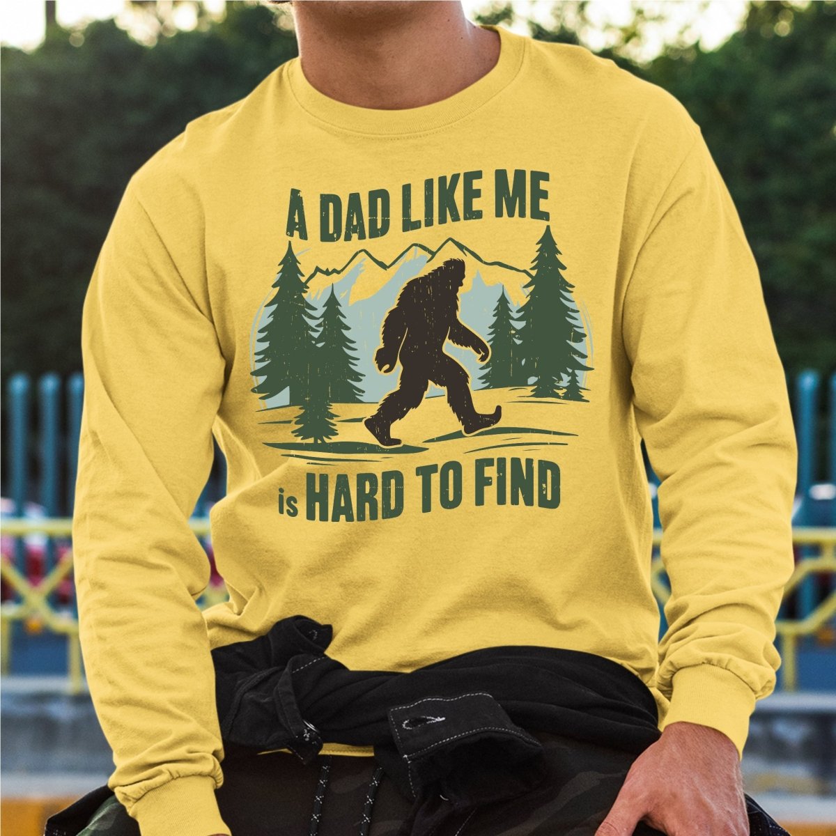 Bigfoot Dad DTF Transfer - Ready to Press - PrintPony¬Æ