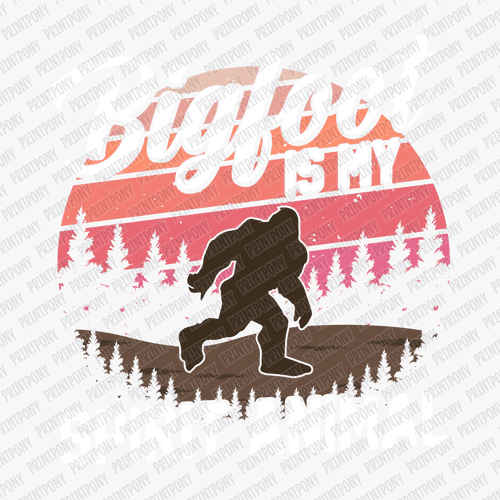 Bigfoot is My Spirit Animal DTF Transfer - PrintPony