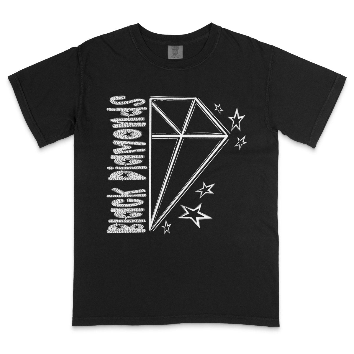 Black Diamonds Dotted Mascot DTF Transfer - PrintPony