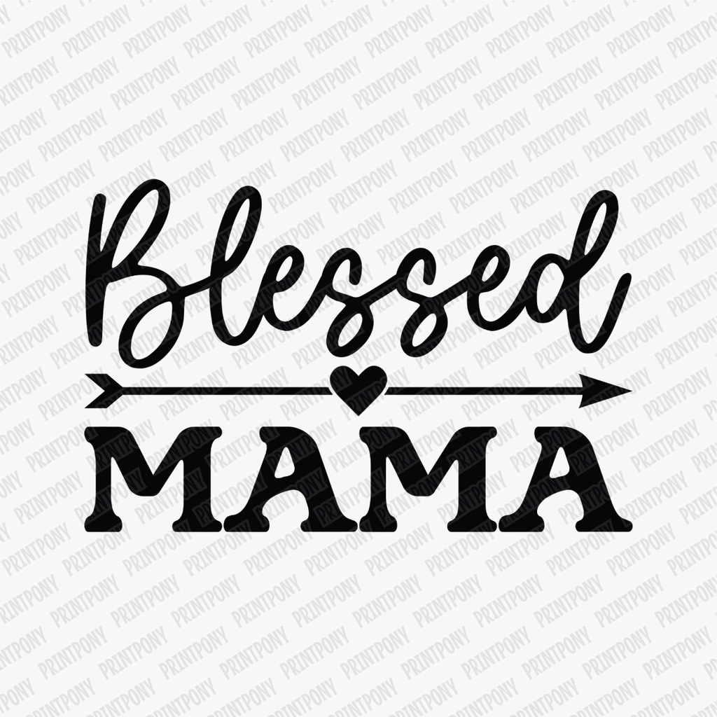 Blessed Mama DTF Transfer - PrintPony®