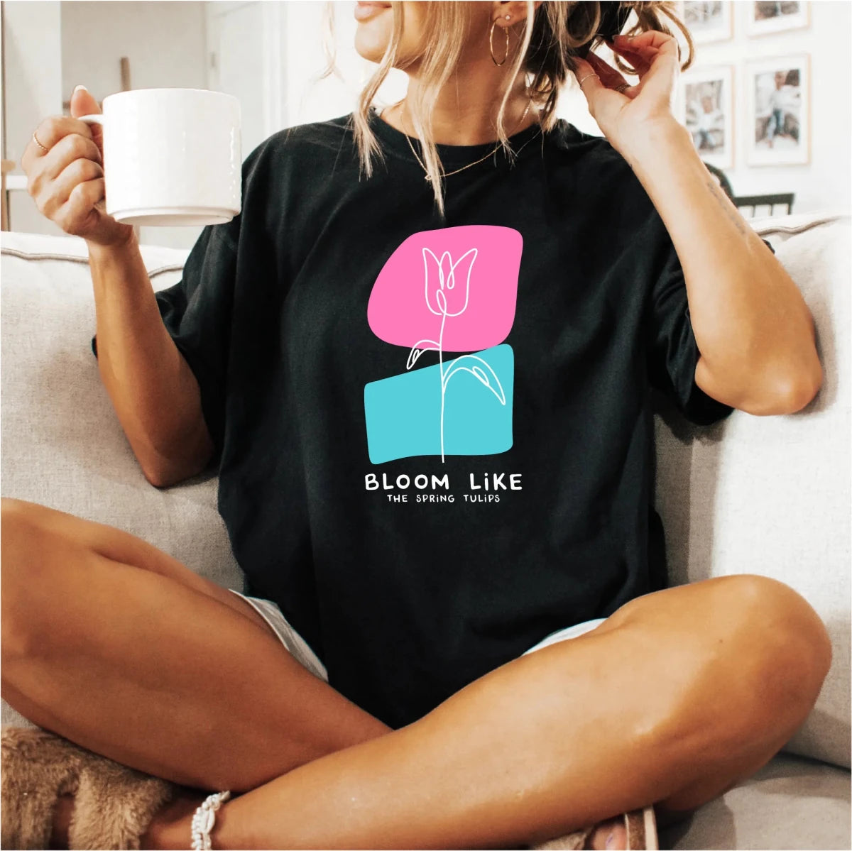 Bloom Like The Spring Tulips DTF Transfer - PrintPony