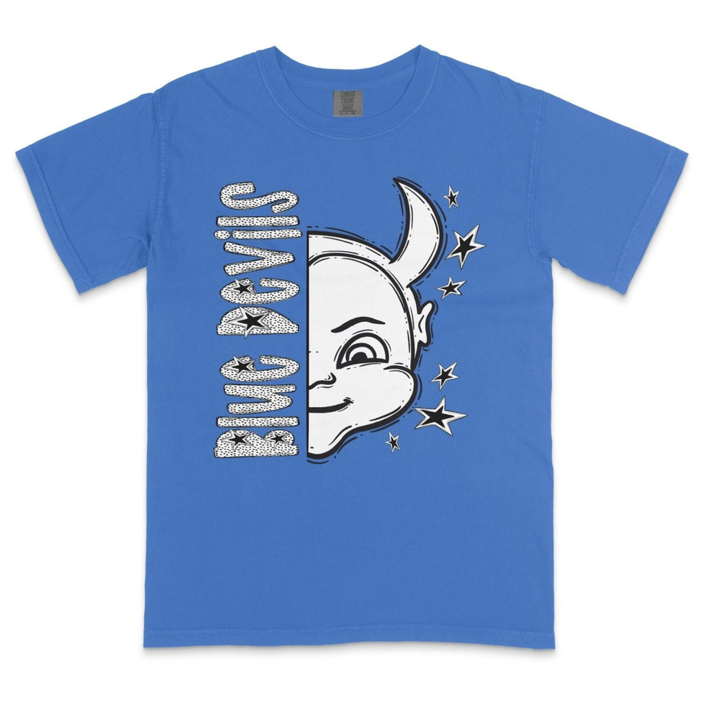 Blue Devils Dotted Mascot DTF Transfer - PrintPony