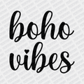 Boho Vibes DTF transfer - PrintPony