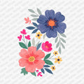 Boho Wildflowers Spring DTF Transfer - PrintPony