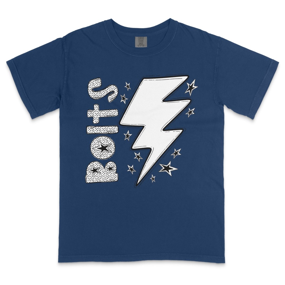 Bolts Dotted Mascot DTF Transfer - PrintPony™