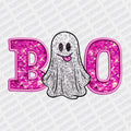 Boo Faux Sequins Ghost DTF transfer - Print Pony