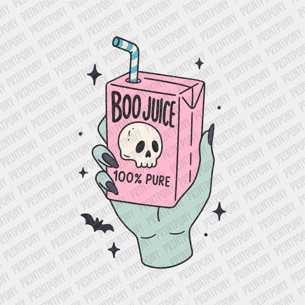 Boo Juice Halloween DTF Transfer - PrintPony