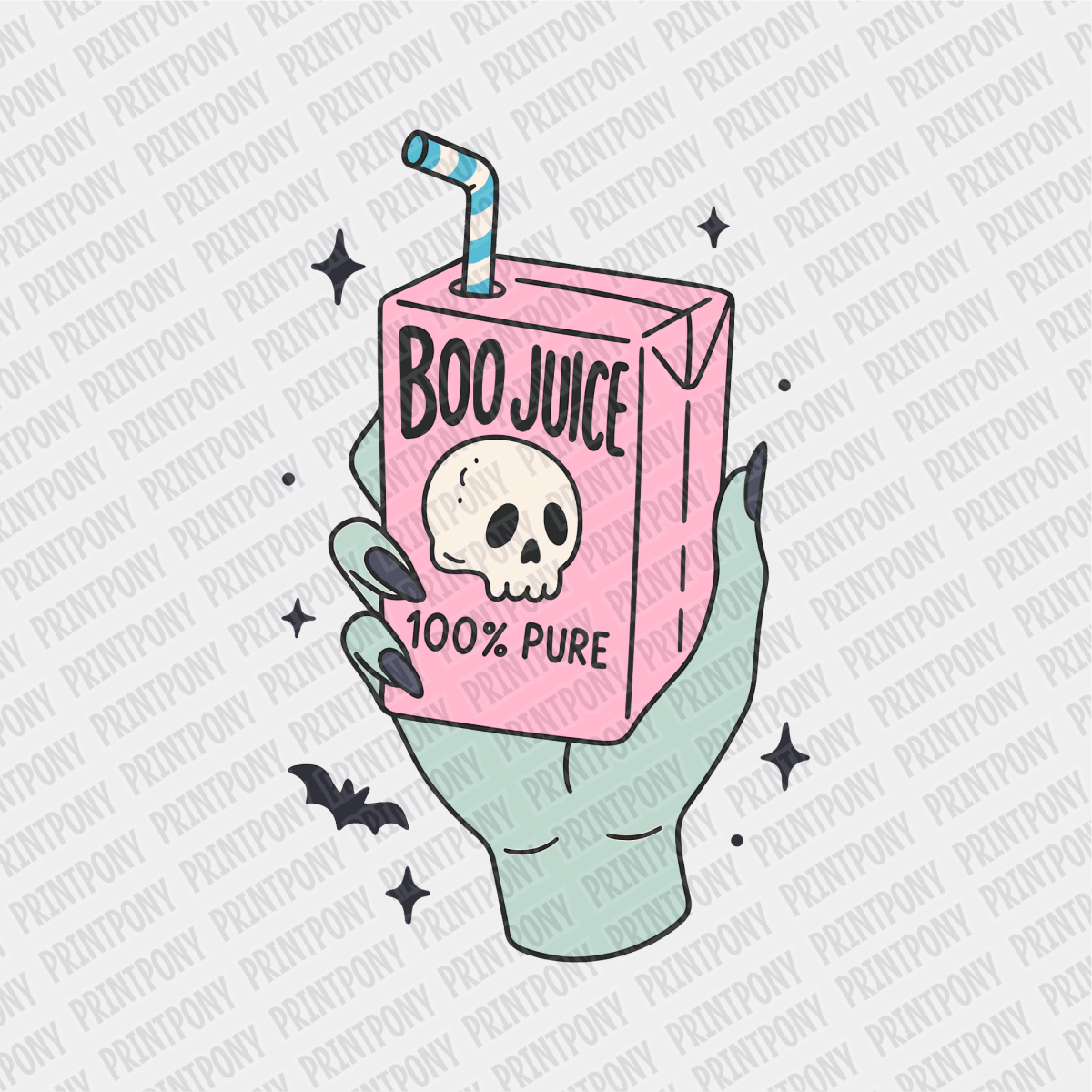 Boo Juice Halloween DTF Transfer - PrintPony™