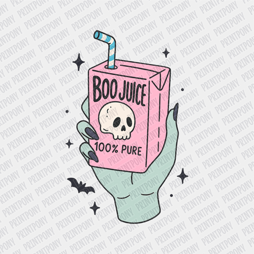 Boo Juice Halloween DTF Transfer - PrintPony