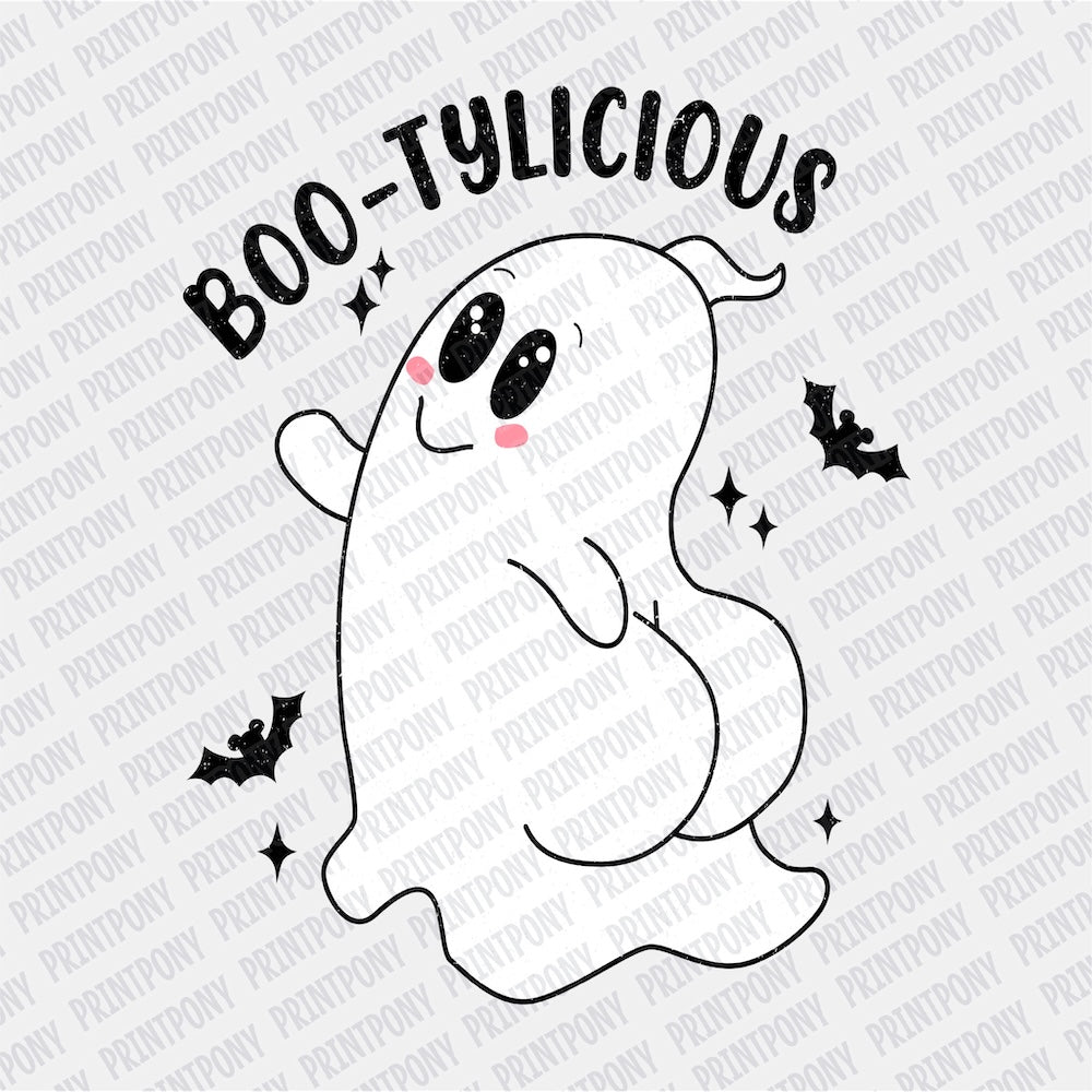 Boo - tylicious DTF transfer - PrintPony