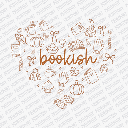 Bookish Heart DTF Transfer - PrintPony™