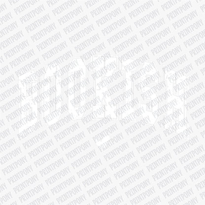 Bookish (White) - DTF Transfer - PrintPony®