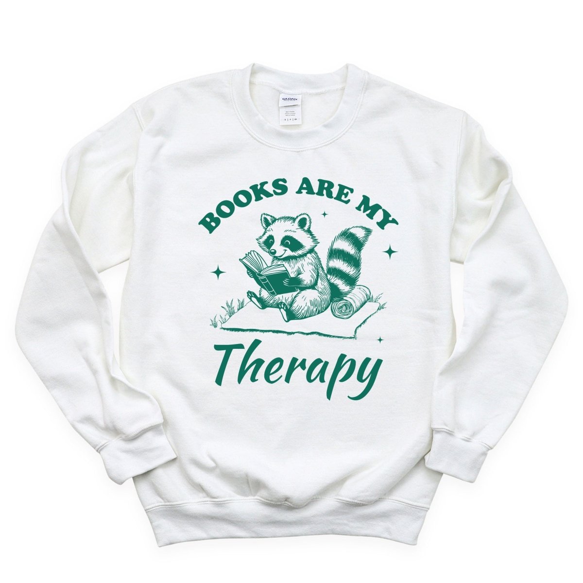 Books Are My Therapy - DTF Transfer - PrintPony¬Æ