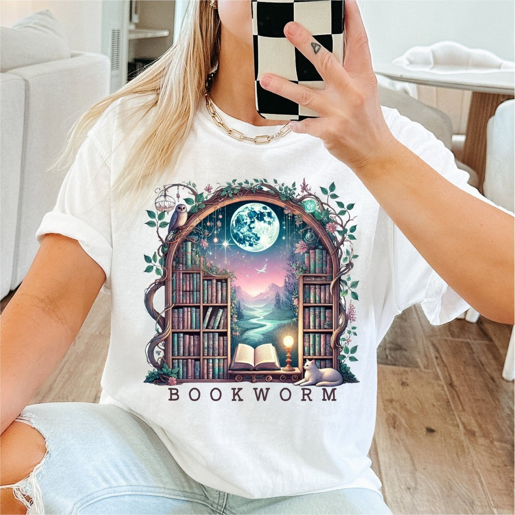 Bookworm - DTF Transfer - PrintPony¬Æ