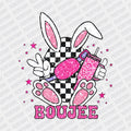 Boujee Easter Bunny - Easter DTF Transfer - PrintPony