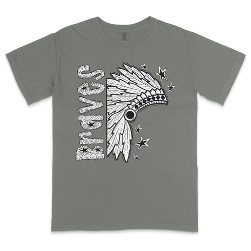 Braves Dotted Mascot DTF Transfer - PrintPony