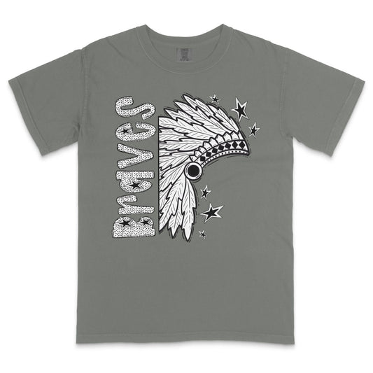 Braves Dotted Mascot DTF Transfer - PrintPony™