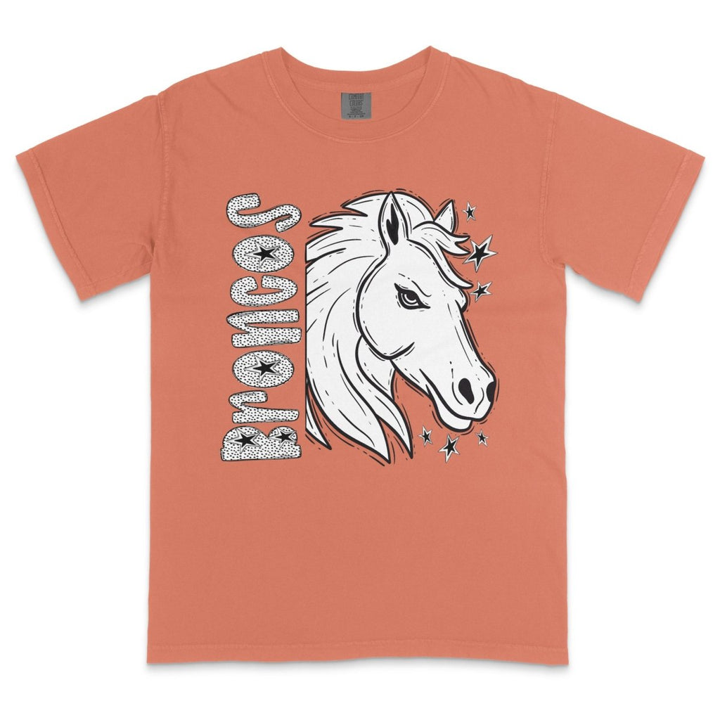 Broncos Dotted Mascot DTF Transfer - PrintPony