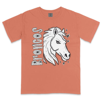 Broncos Dotted Mascot DTF Transfer - PrintPony™