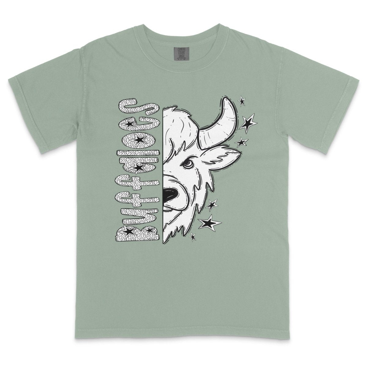 Buffaloes Dotted Mascot DTF Transfer - PrintPony™