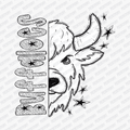 Buffaloes Dotted Mascot DTF Transfer - PrintPony