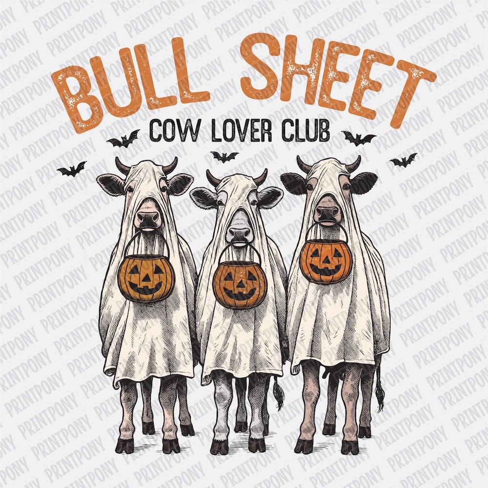 Bull Sheet Cow Lover Club DTF transfer - Print Pony™