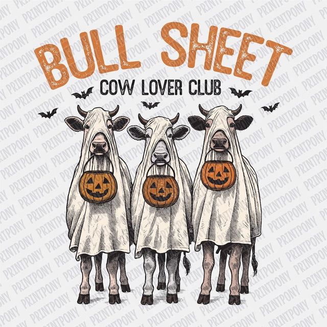 Bull Sheet Cow Lover Club DTF transfer - Print Pony™