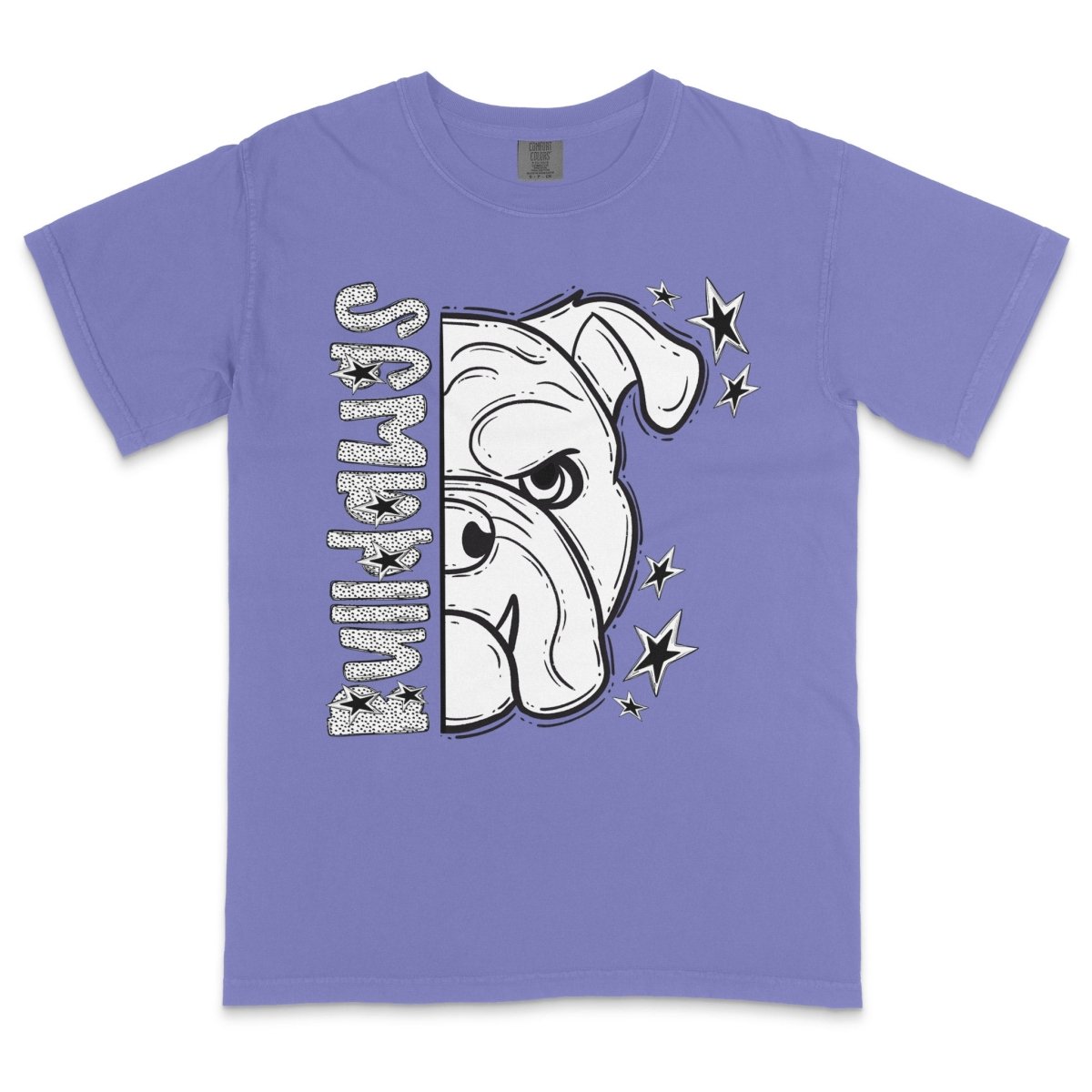 Bulldawgs Dotted Mascot DTF Transfer - PrintPony