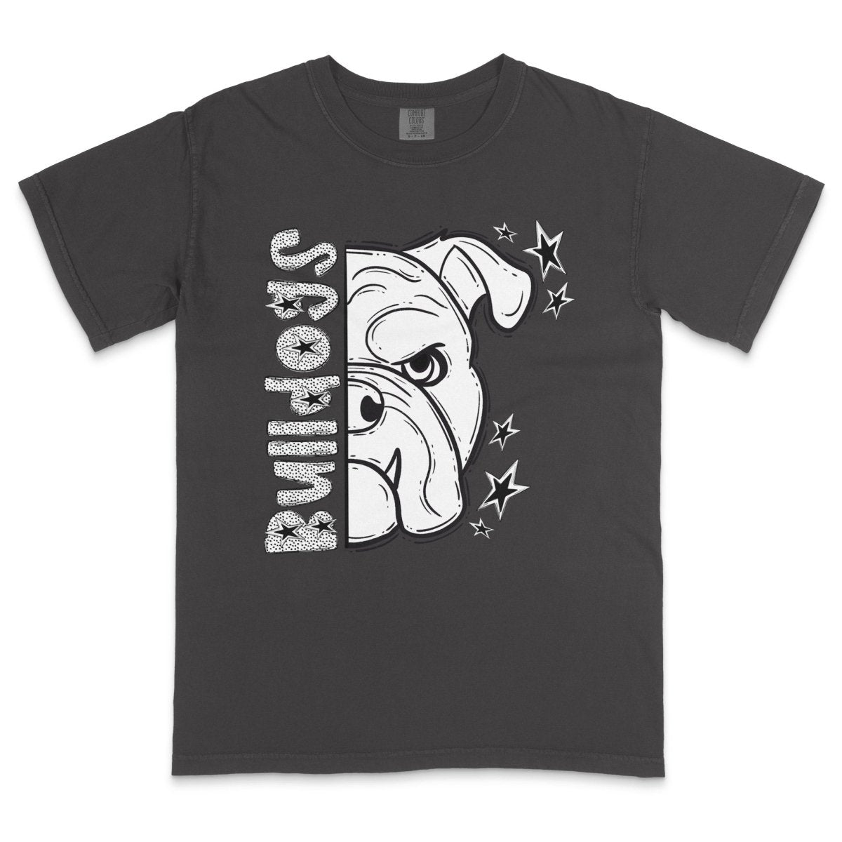 Bulldogs Dotted Mascot DTF Transfer - PrintPony