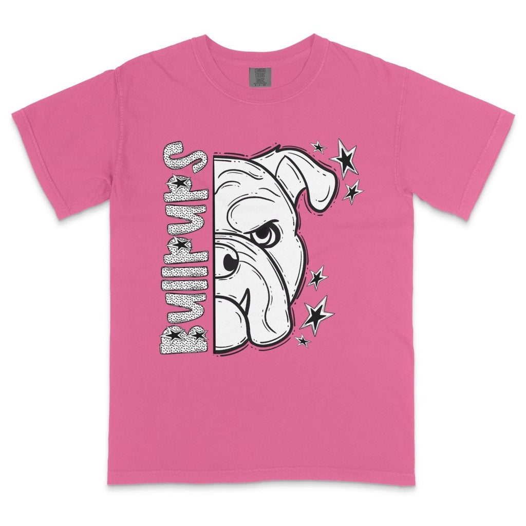 Bullpups Dotted Mascot DTF Transfer - PrintPony