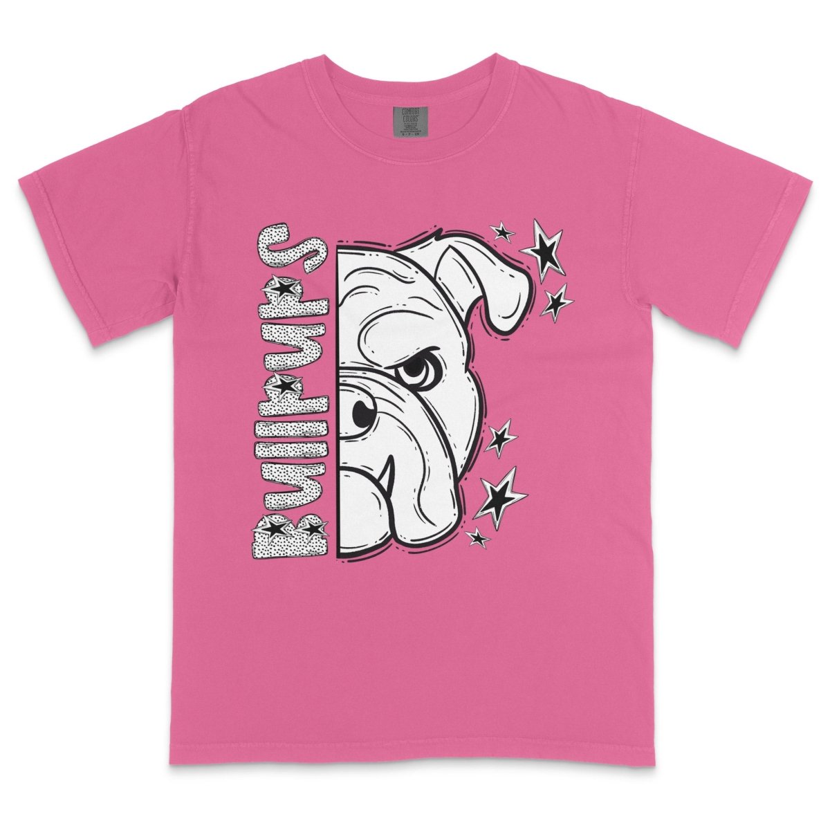 Bullpups Dotted Mascot DTF Transfer - PrintPony™