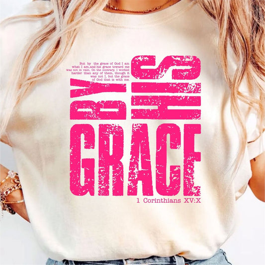 By His Grace - DTF Transfer - PrintPony®