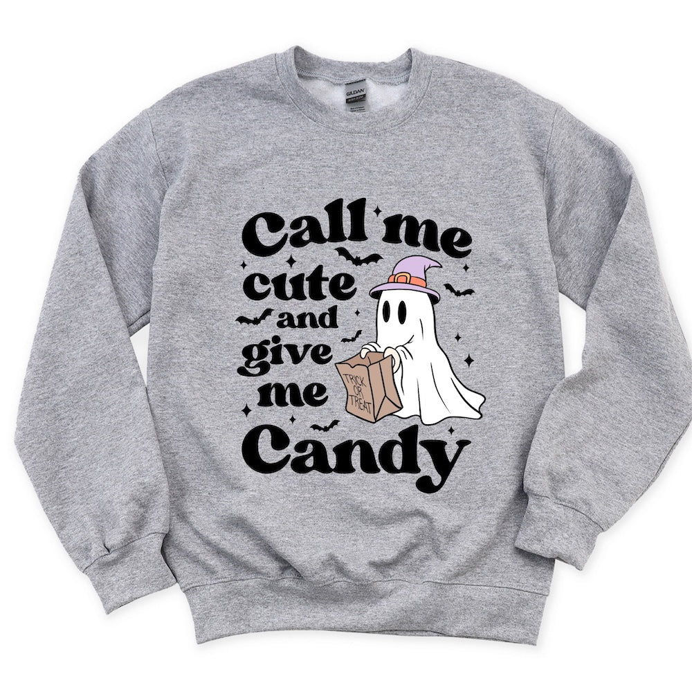 Call Me Cute and Give me Candy DTF transfer - PrintPony
