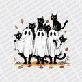 Cats and Ghosts DTF Transfer - PrintPony