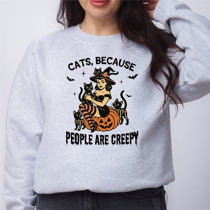 Cats, Because People Are Creepy DTF Transfer - PrintPony™