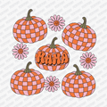Checkered Pumpkin Mama - DTF Transfer - PrintPony™